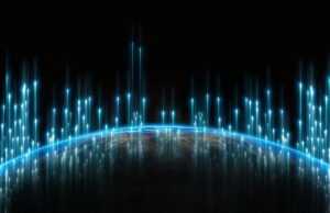 Синергия блокчейна и искусственного интеллекта globe, space, galaxy