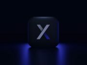 Защита криптовалютных платформ от DDoS-атак a blue square with a white letter on it