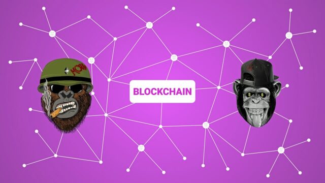 blockchain, crypto, ape, nft, non-fungible token, cryptocurrency, virtual, network, digital, non fungible token, concept