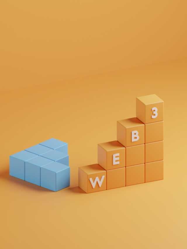 Photo by Shubham Dhage a blue block sitting on top of a yellow block