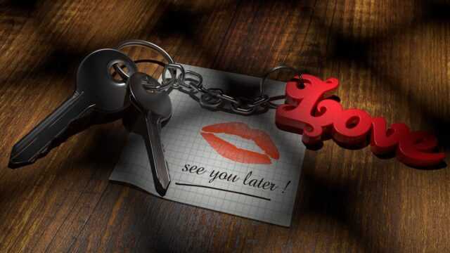 Photo by MasterTux valentine's day, love, key, still life, 3d, blender, love, love, love, love, love