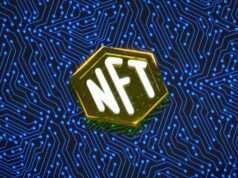 Как защитить NFT и цифровые коллекции от кражи a logo with a blue background