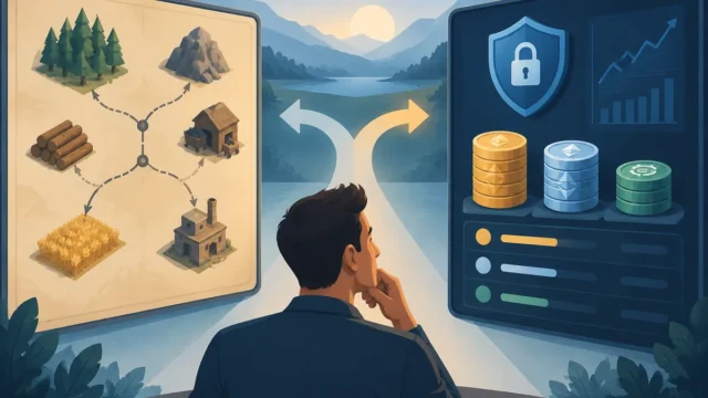 Схема распределения ресурсов и оценки рисков перед работой с DeFi
